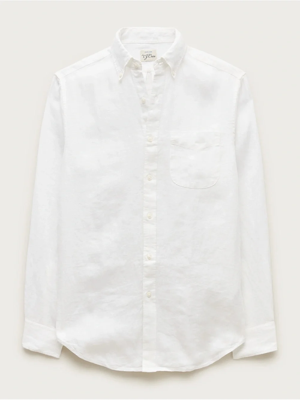 NWT J.Crew Baird McNutt Irish linen shirt Size L
